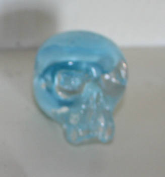 Untitled (Blue skull)