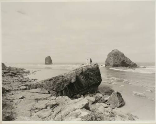 Silver Point (A Remnant of Thin Sill in Columbia River Basalt), Clatsop Co., Oregon