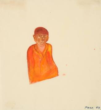 Untitled (man in orange shirt)