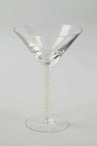 Martini glass prototype for Steuben