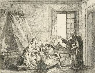 Untitled (Joseph tells Mary they must flee to Egypt)