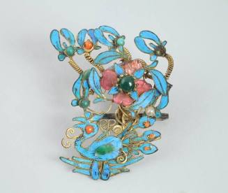 Kingfisher Feather Brooch