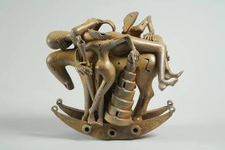 Merchant of Muse #5 - Reclining Buddha on Hobby Horse (Dada with Detritus)