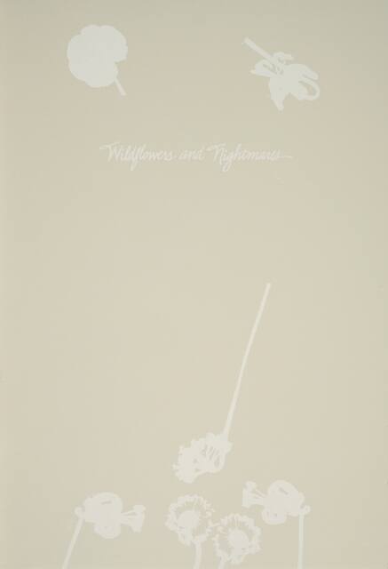Wildflowers and Nightmares Portfolio (Title page)