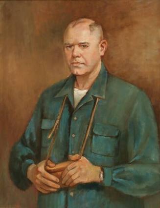 Portrait of the artist's husband John McLauchlan