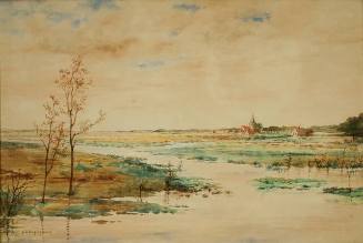Untitled (Landscape with river)