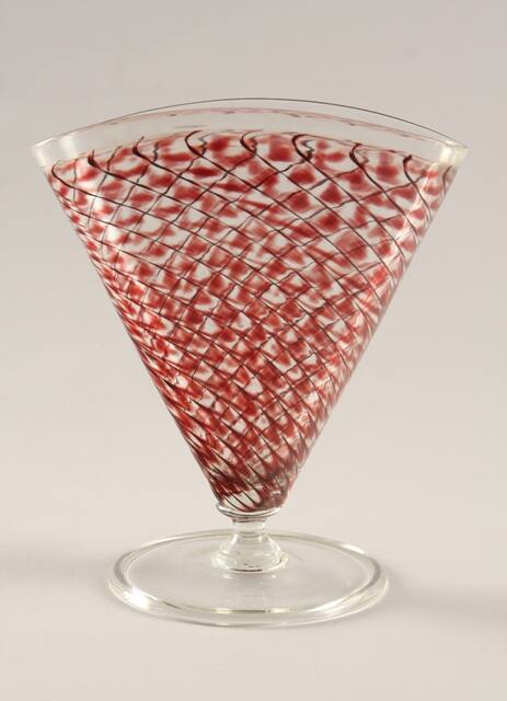 Untitled (Red pattern vase)