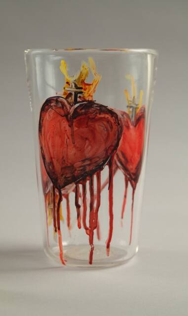 Untitled (Bleeding Hearts Cup)