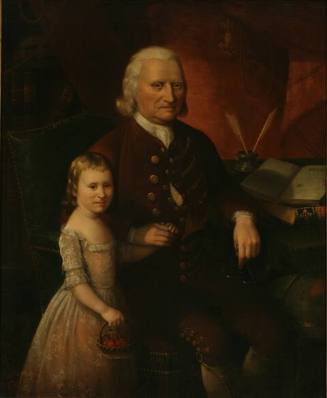 Portrait of Lieutenant-Governor Cadwallader Colden and a Little Girl, his Granddaughter