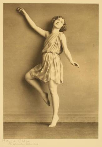 Portrait of the Dancer Evangeline Edwards