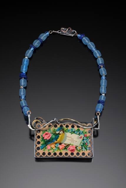 Untitled (necklace with friendship card)