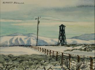 Guard Tower in Snow